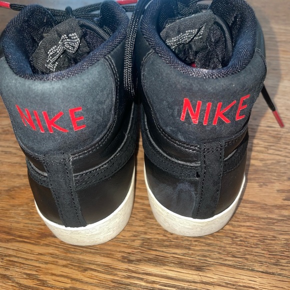 Nike Blazer Mid Rebel Black Cheetah Print Sail Women's 6 1/2 BV6114-001 - - Picture 8 of 8